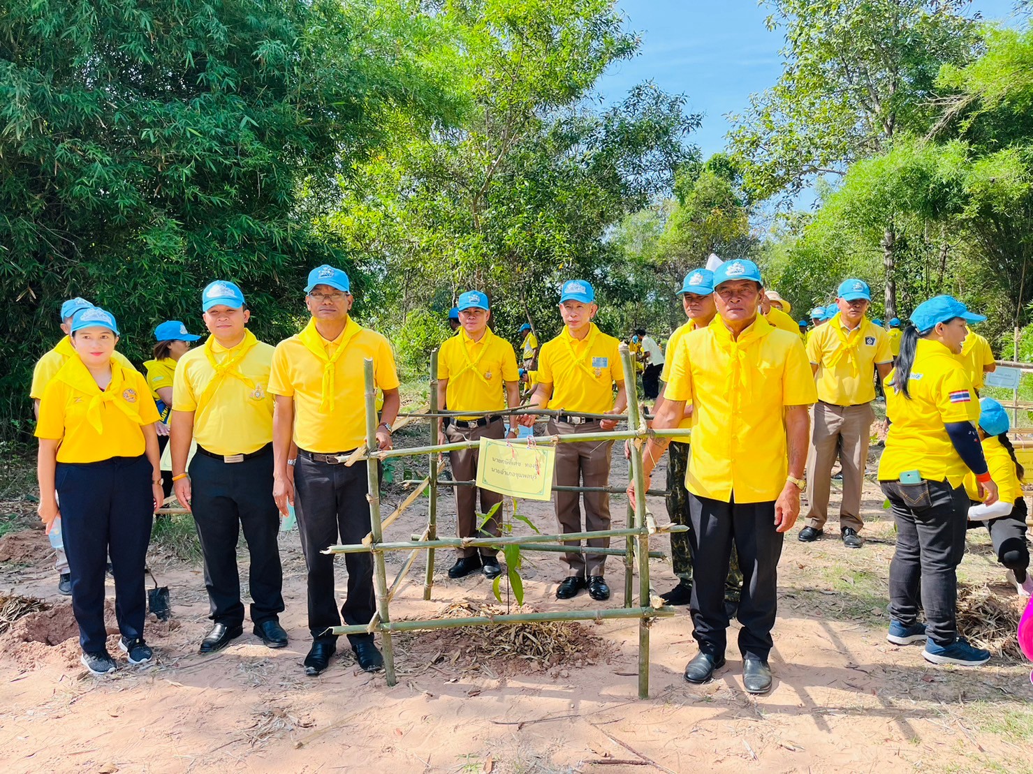 กิจกรรมจิตอาสา “พัฒนาและปรับปรุงภูมิทัศน์” และโครงการปลูกป่าเพื่อชุมชนเฉลิมพระเกียรติ  พระบาทสมเด็จพระเจ้าอยู่หัว  เนื่องในโอกาสมหามงคลเฉลิมพระชนมพรรษา  6  รอบ  28  กรกฎาคม  2567